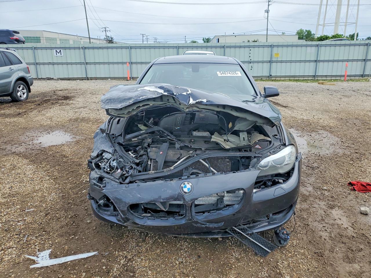 2013 Bmw 535 Xi Charcoal vin: WBAFU7C58DDU76846