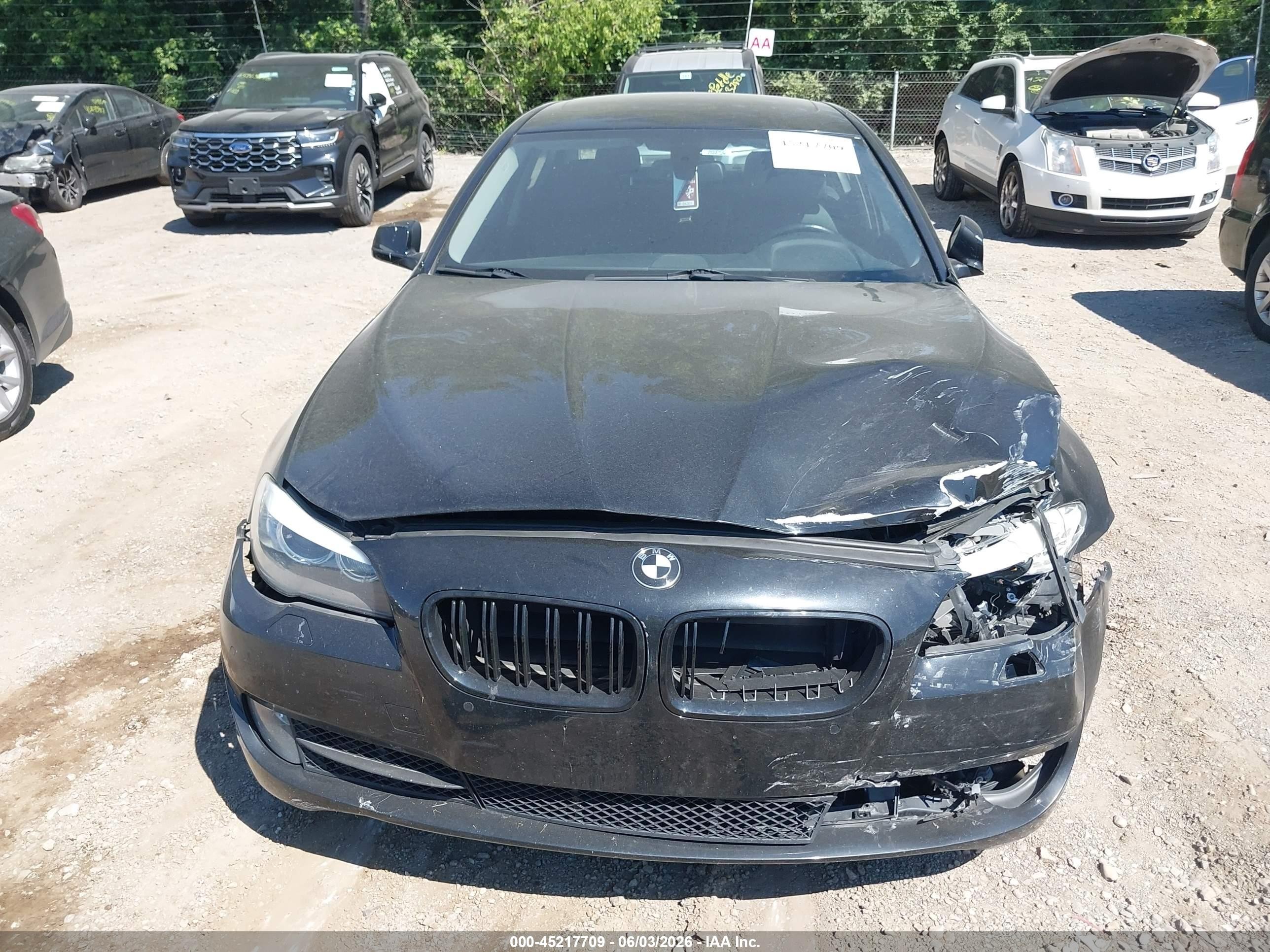 2013 Bmw 535i Xdrive Черный vin: WBAFU7C58DDU77186
