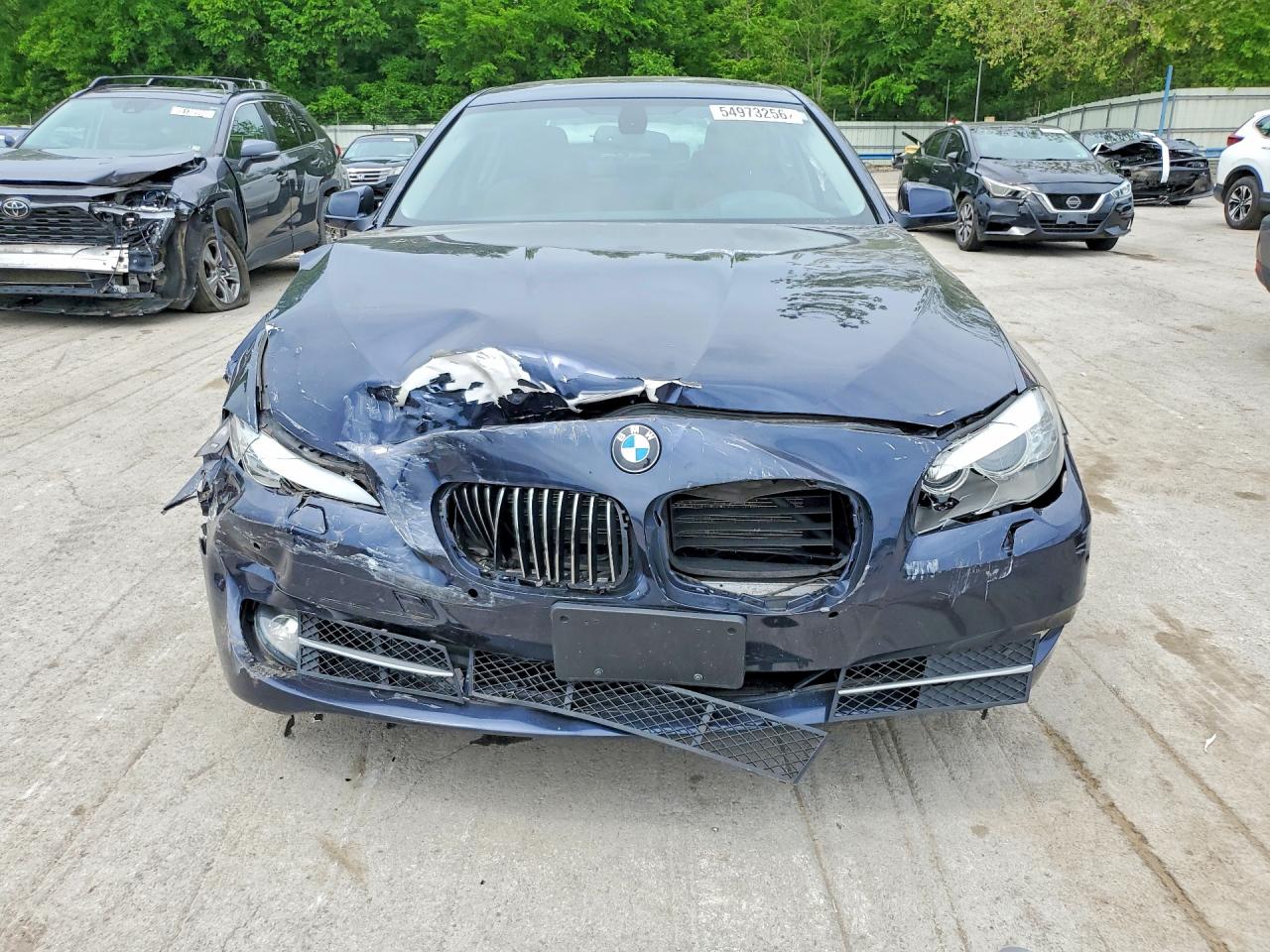 2011 Bmw 535 Xi Blue vin: WBAFU7C59BC781145