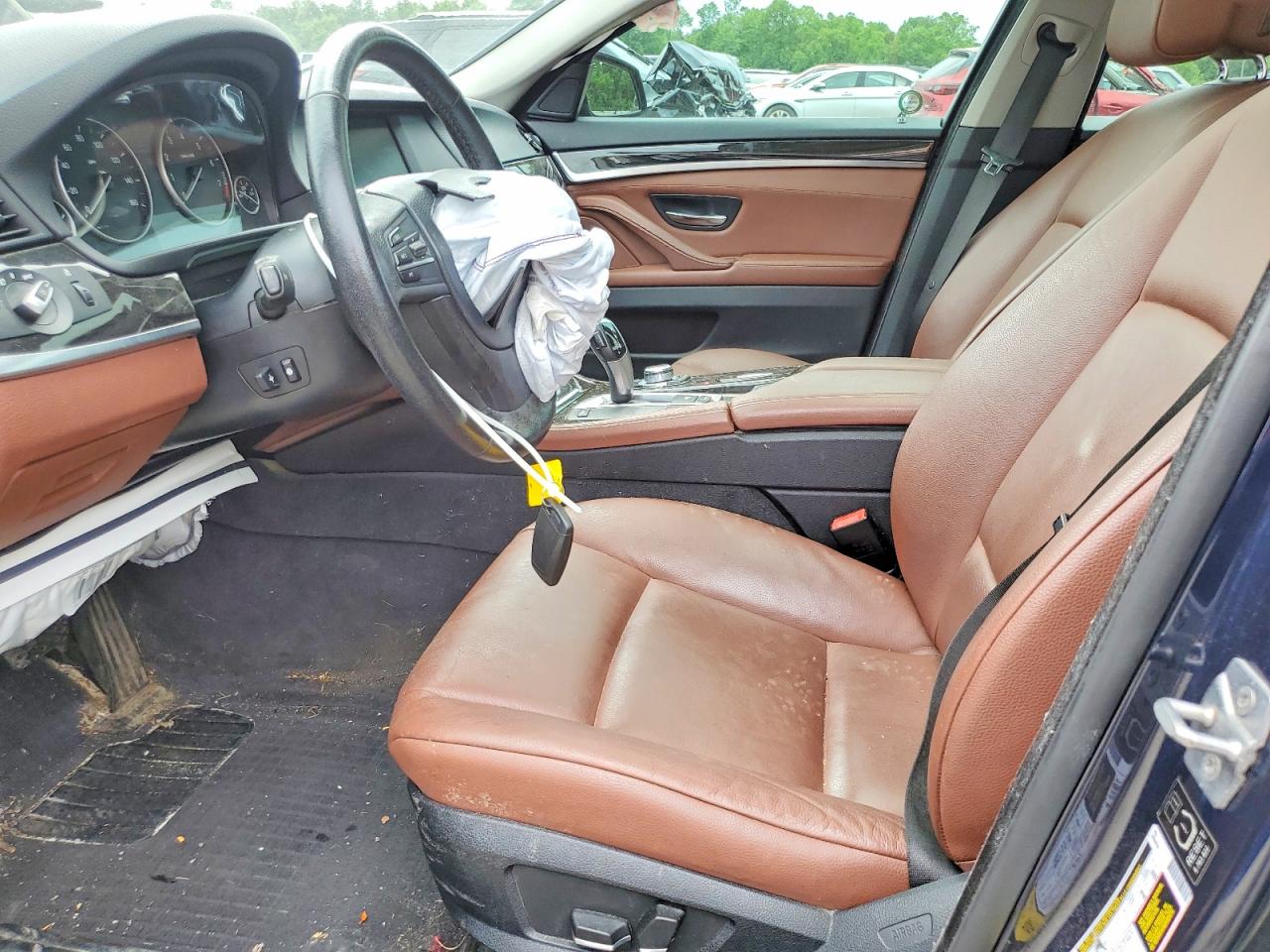 2011 Bmw 535 Xi Blue vin: WBAFU7C59BC781145