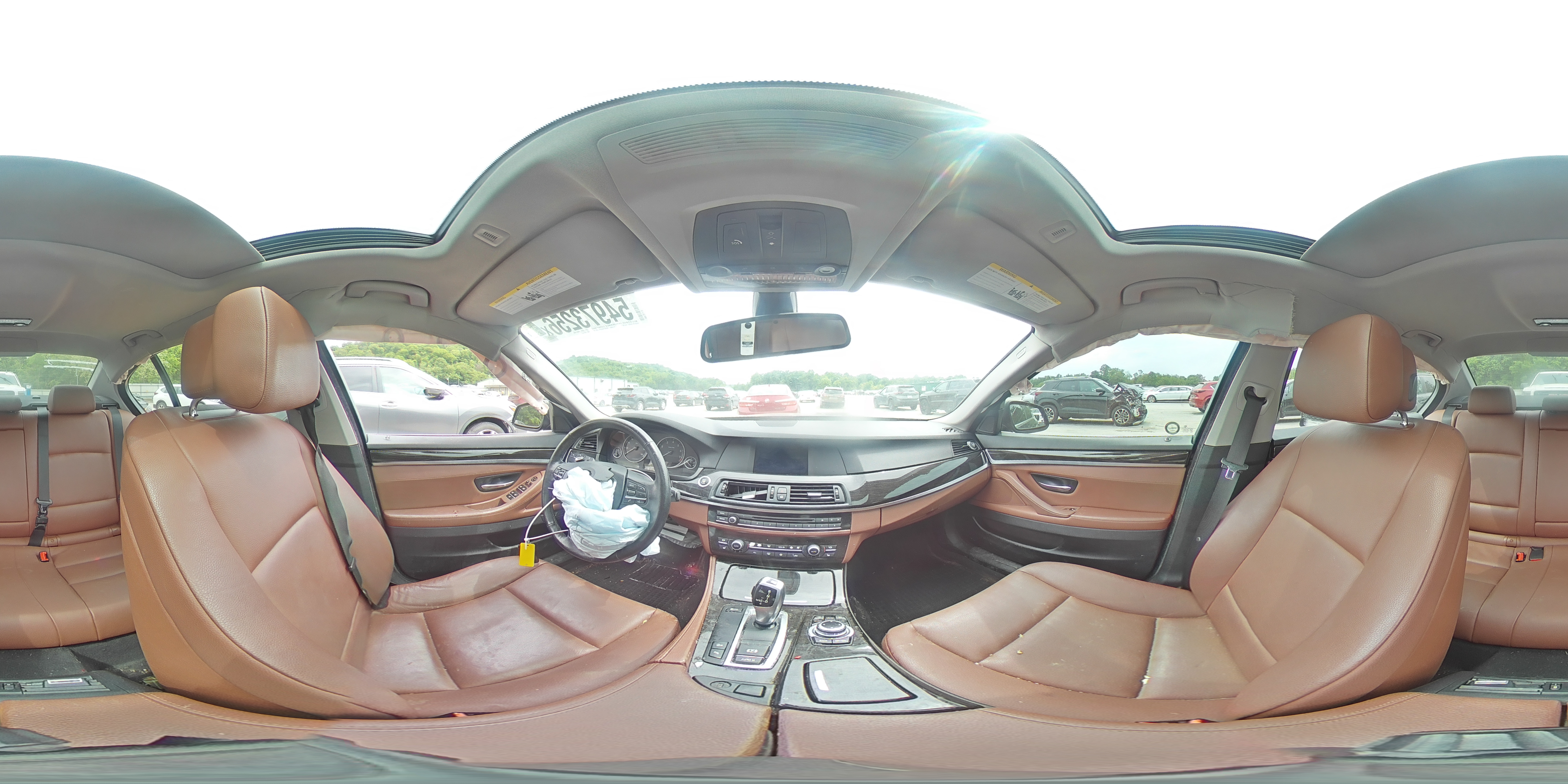 2011 Bmw 535 Xi Blue vin: WBAFU7C59BC781145
