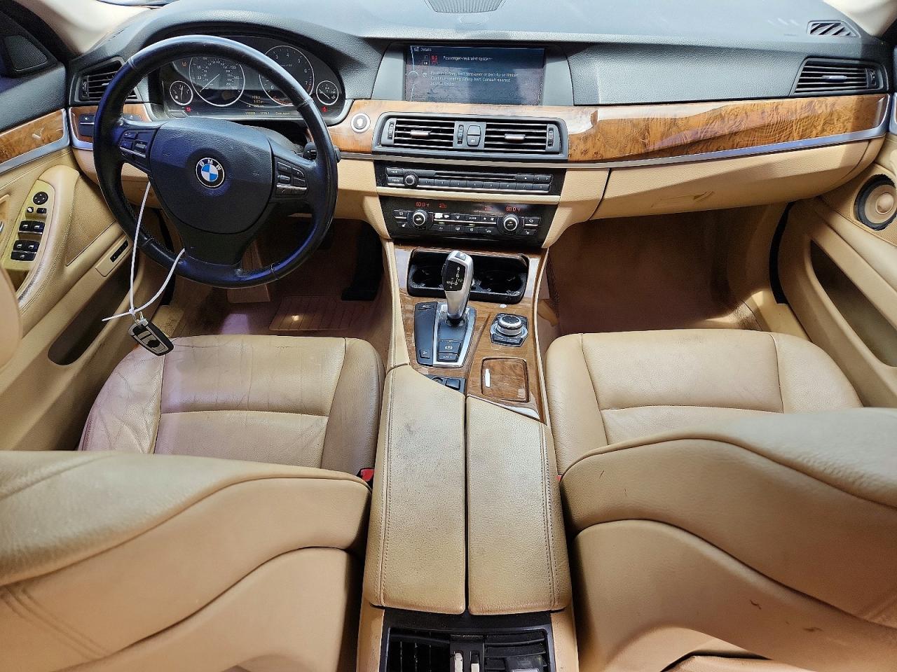 2011 Bmw 535 Xi Blue vin: WBAFU7C59BC870777