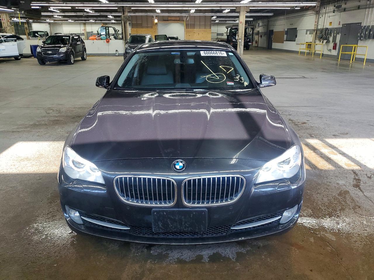 2011 Bmw 535 Xi Gray vin: WBAFU7C59BC873209