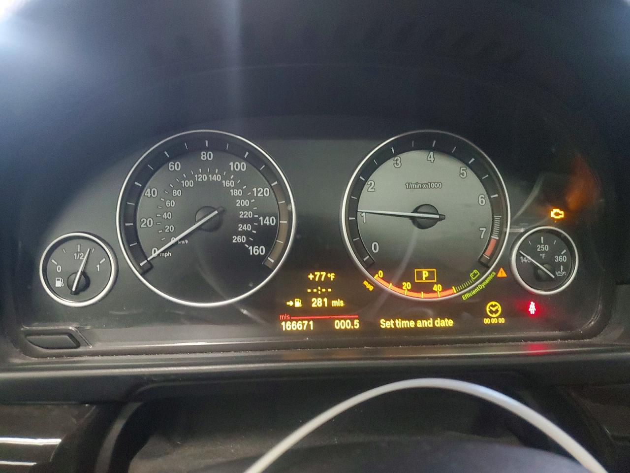 2011 Bmw 535 Xi Gray vin: WBAFU7C59BC873209