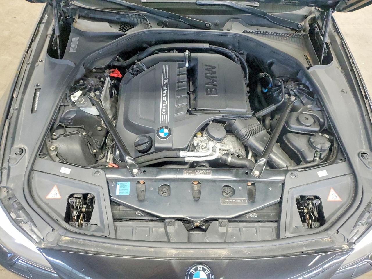 2011 Bmw 535 Xi Gray vin: WBAFU7C59BC873209