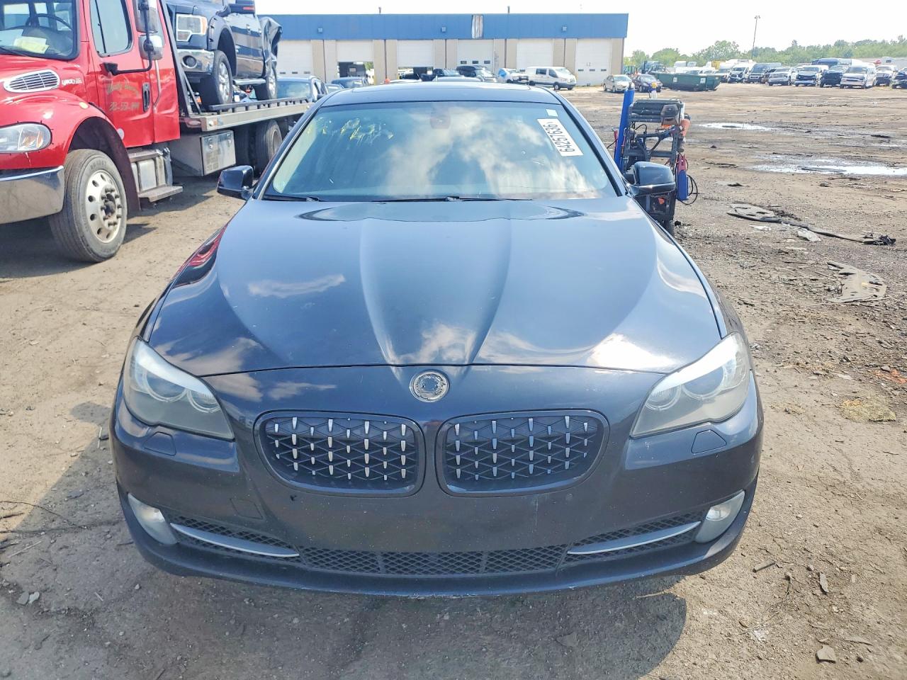 2011 Bmw 535 Xi Black vin: WBAFU7C59BC878183
