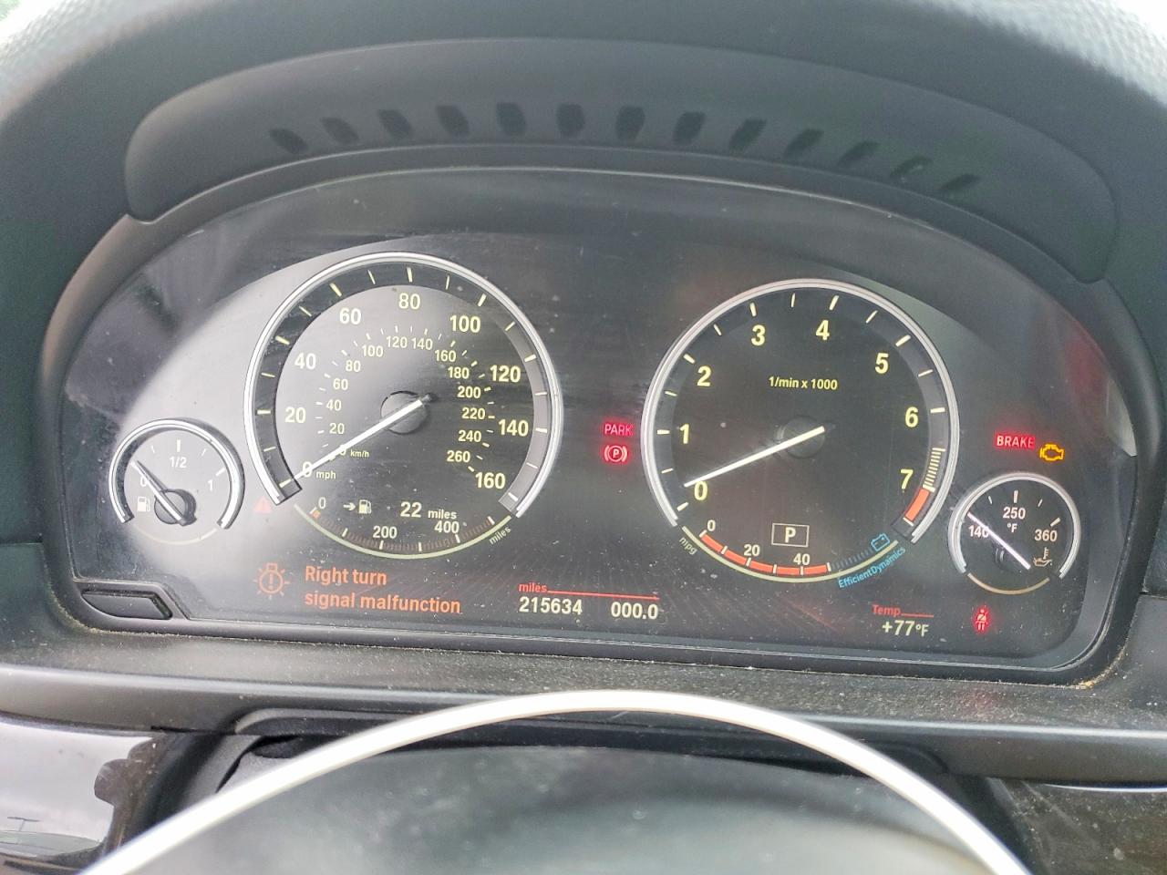 2011 Bmw 535 Xi Black vin: WBAFU7C59BC878183