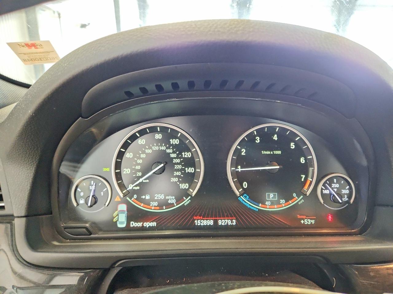 2012 Bmw 535 Xi White vin: WBAFU7C59CDU56796