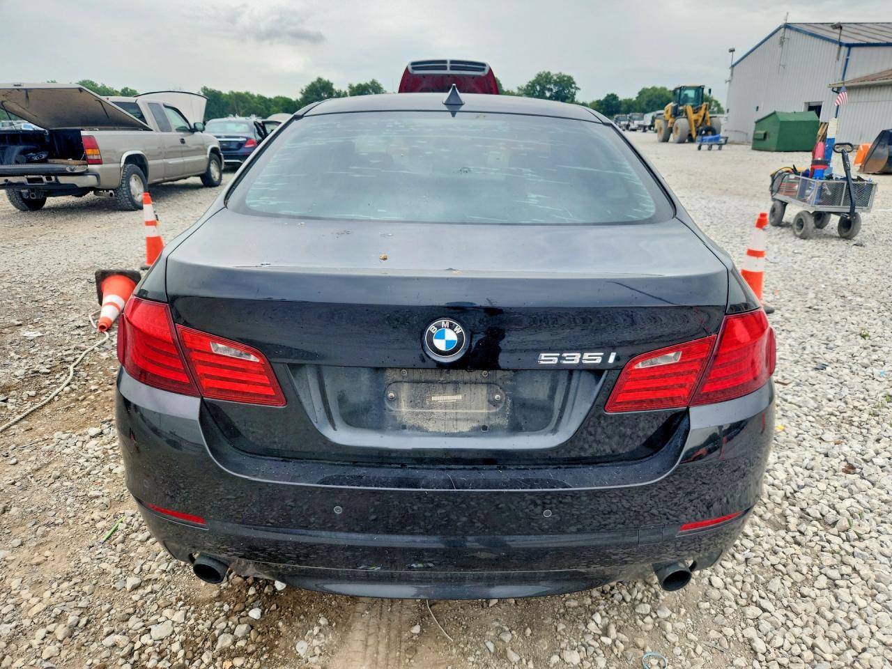 2012 Bmw 535 Xi Black vin: WBAFU7C59CDU58225