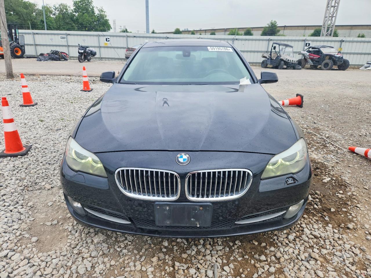 2012 Bmw 535 Xi Black vin: WBAFU7C59CDU58225