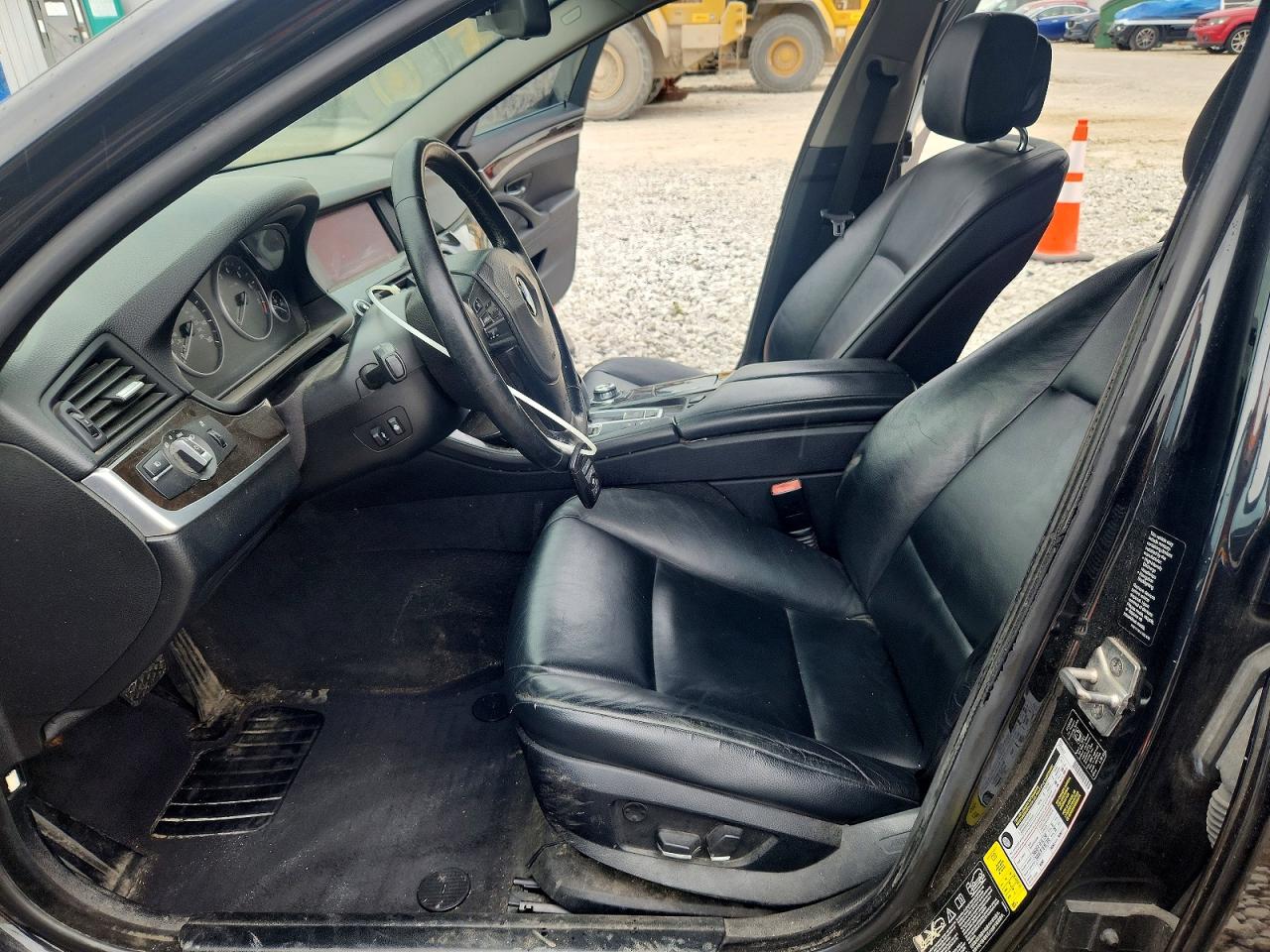 2012 Bmw 535 Xi Black vin: WBAFU7C59CDU58225