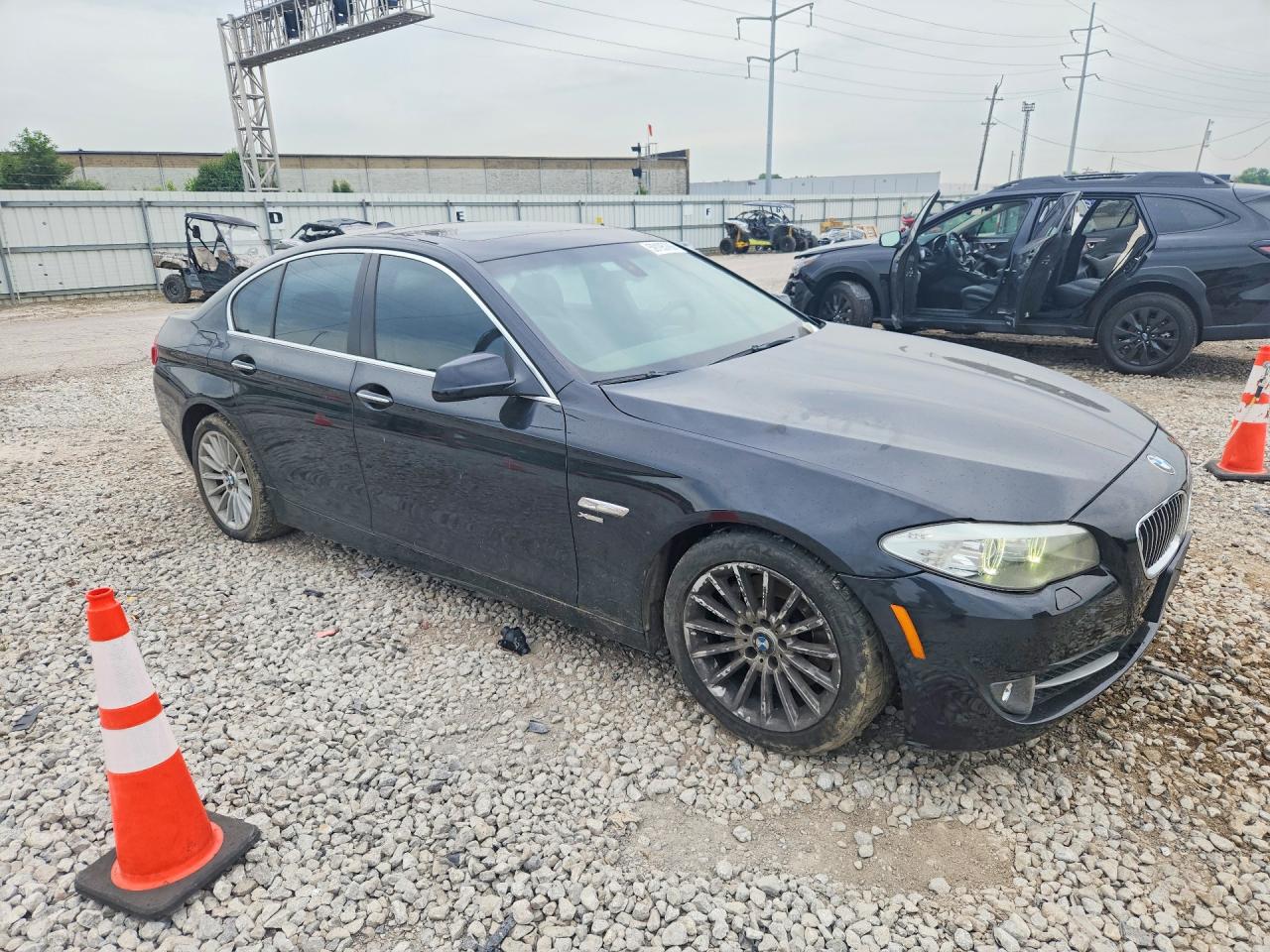 2012 Bmw 535 Xi Black vin: WBAFU7C59CDU58225