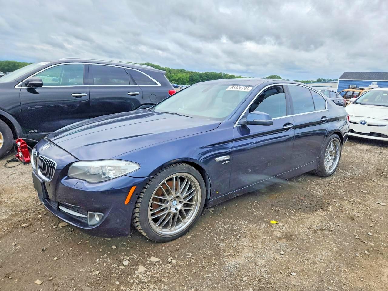 2012 Bmw 535 Xi Blue vin: WBAFU7C59CDU59570
