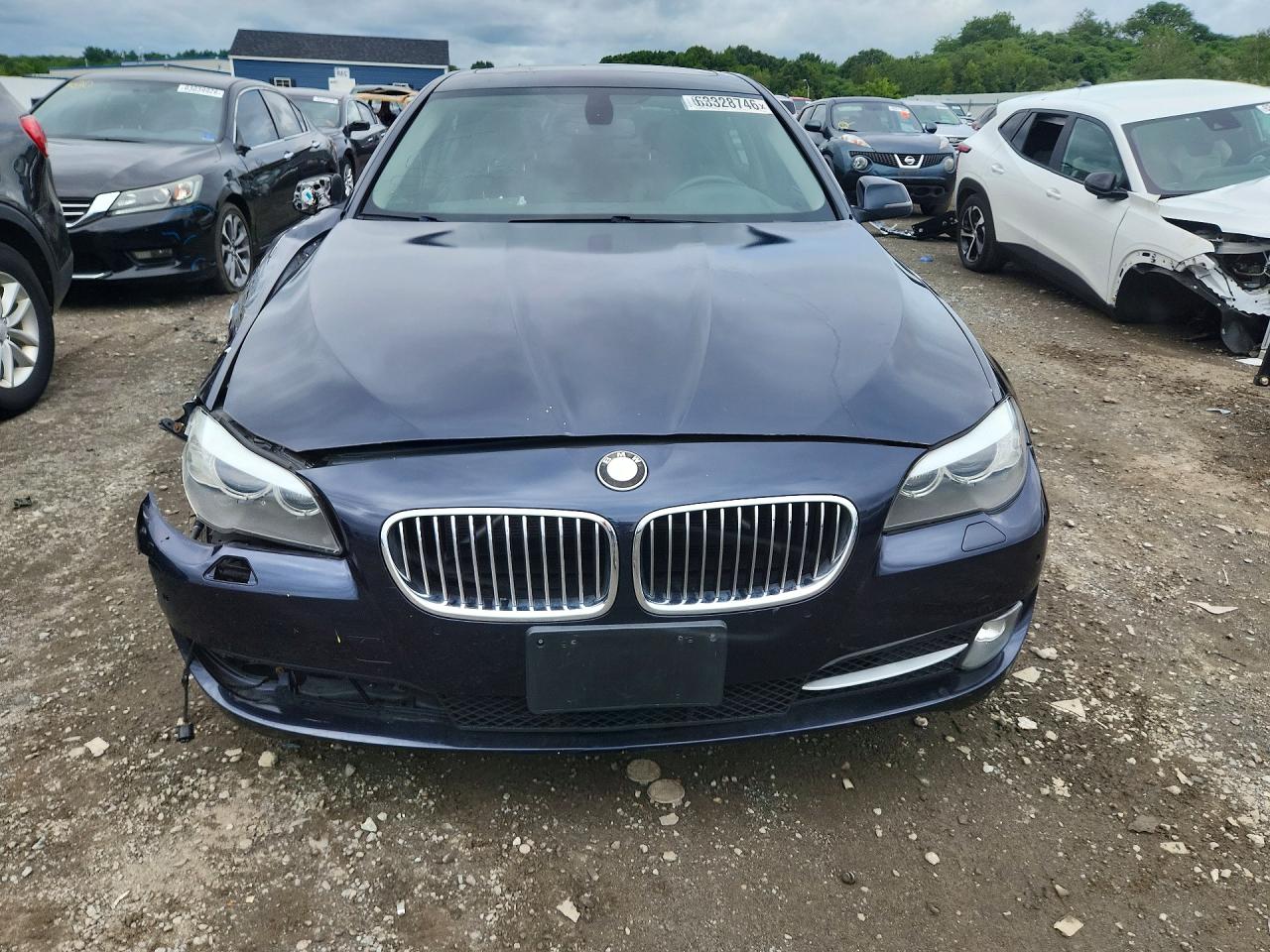 2012 Bmw 535 Xi Синий vin: WBAFU7C59CDU59570