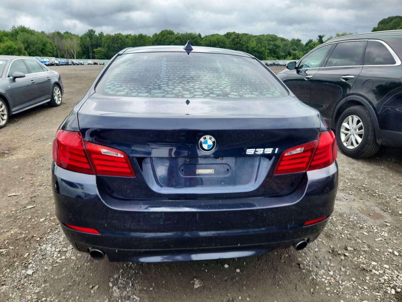 2012 Bmw 535 Xi Синий vin: WBAFU7C59CDU59570