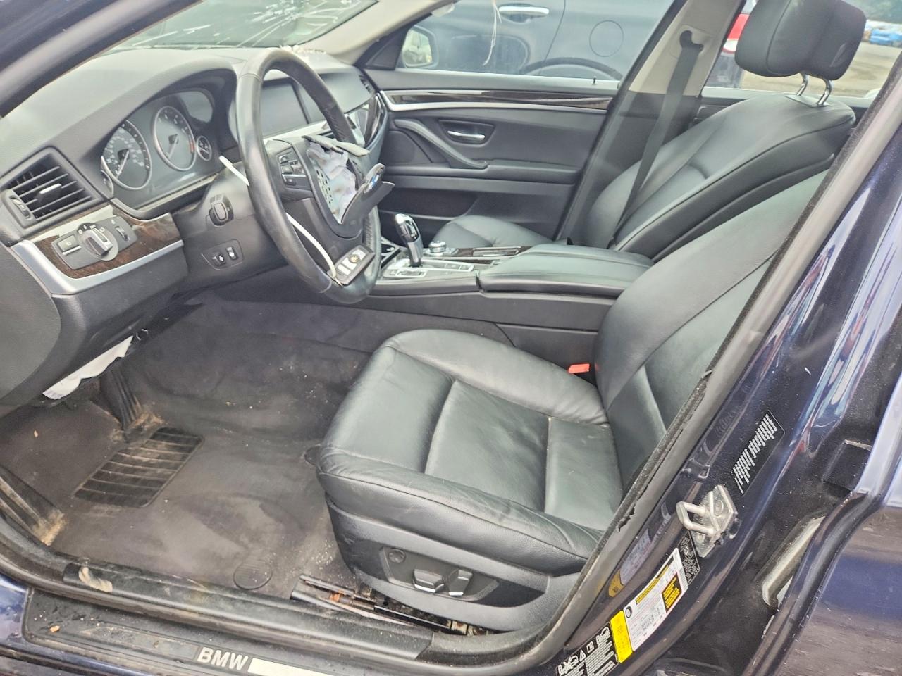 2012 Bmw 535 Xi Синий vin: WBAFU7C59CDU59570