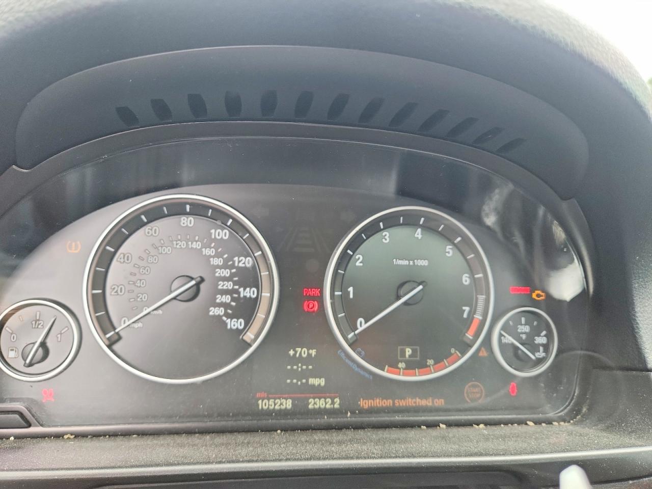 2012 Bmw 535 Xi Синий vin: WBAFU7C59CDU59570