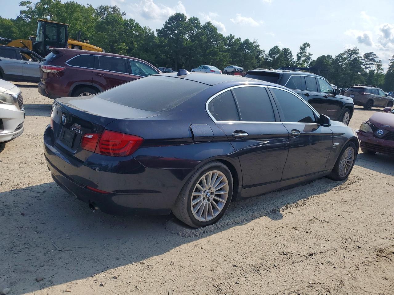 2012 Bmw 535 Xi Blue vin: WBAFU7C59CDU60752