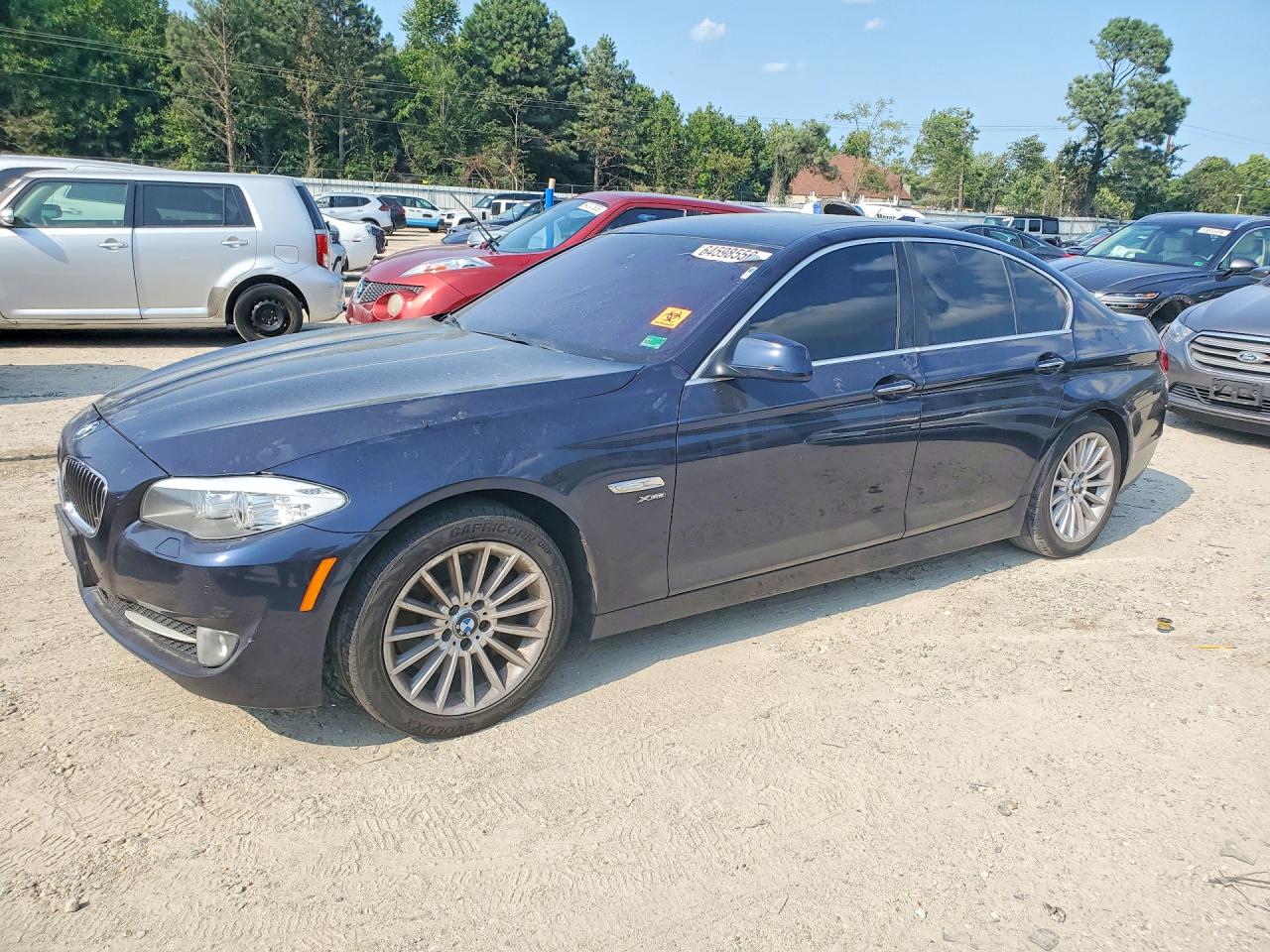 2012 Bmw 535 Xi Blue vin: WBAFU7C59CDU60752