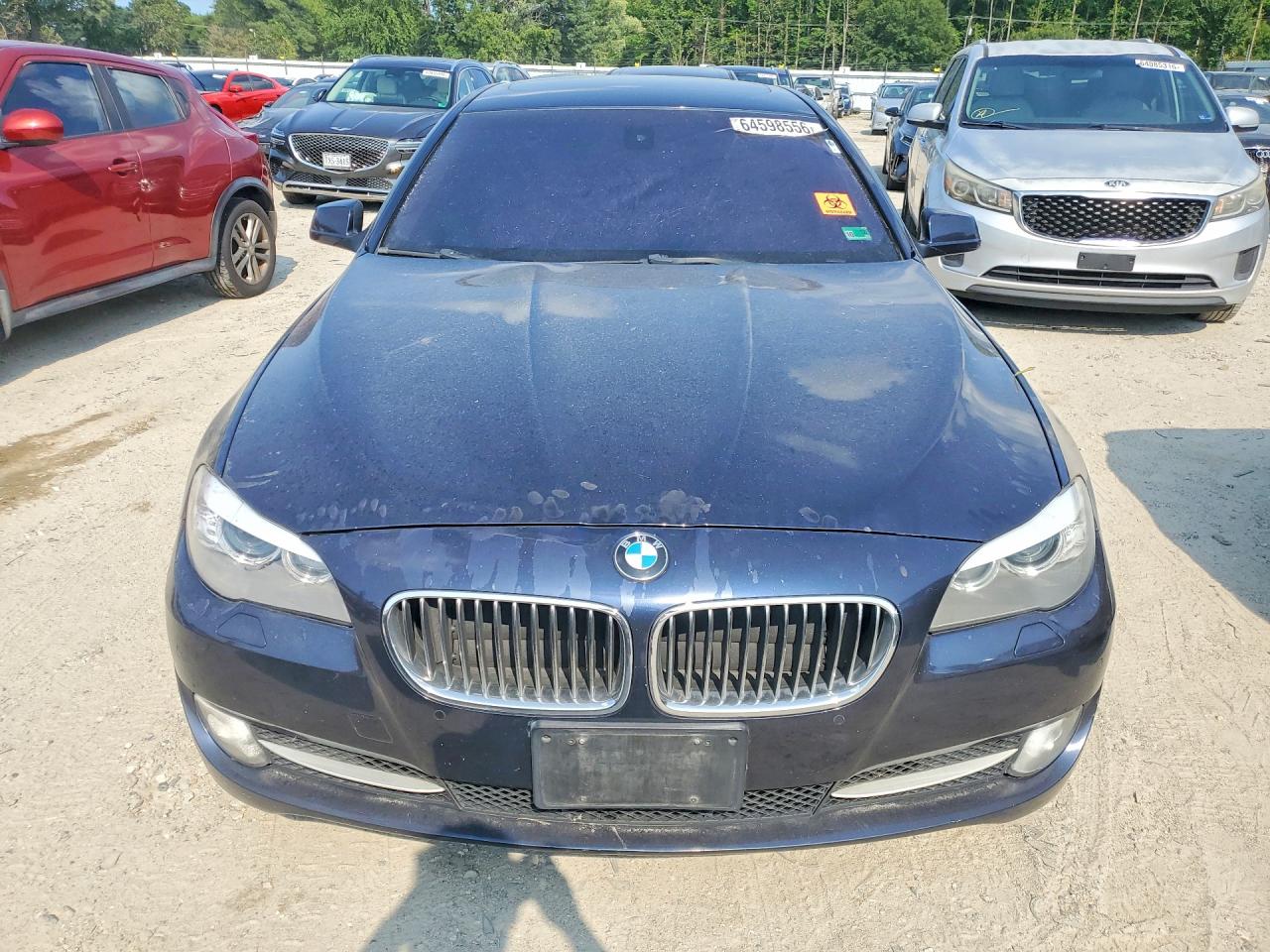 2012 Bmw 535 Xi Blue vin: WBAFU7C59CDU60752