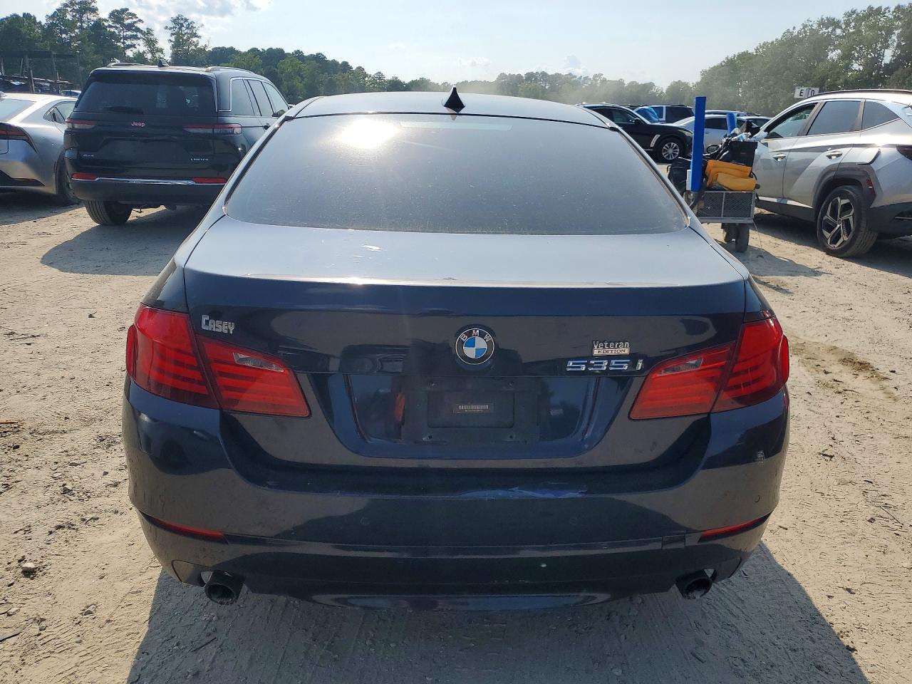 2012 Bmw 535 Xi Blue vin: WBAFU7C59CDU60752