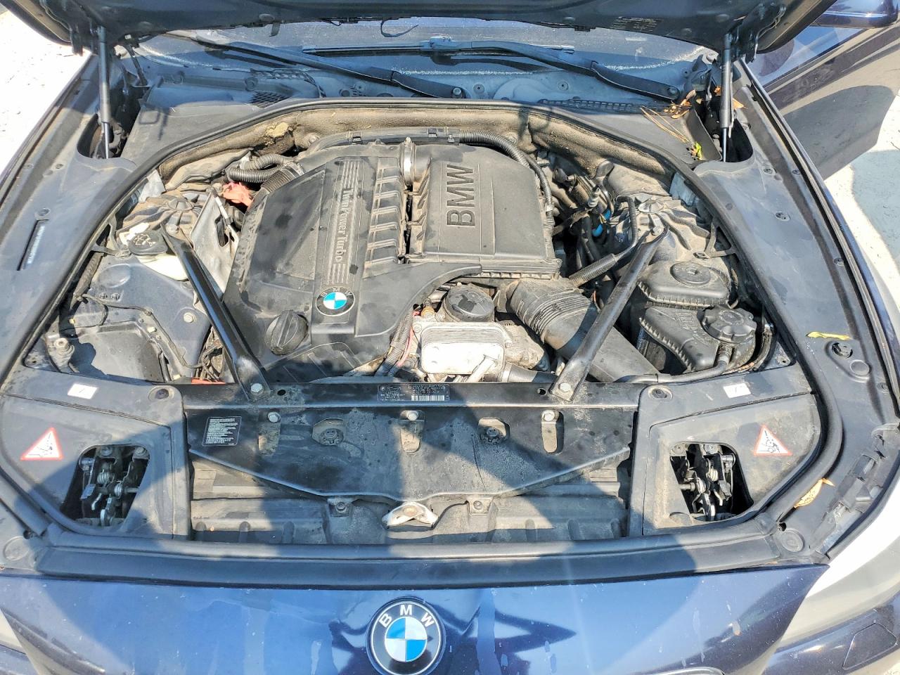 2012 Bmw 535 Xi Blue vin: WBAFU7C59CDU60752