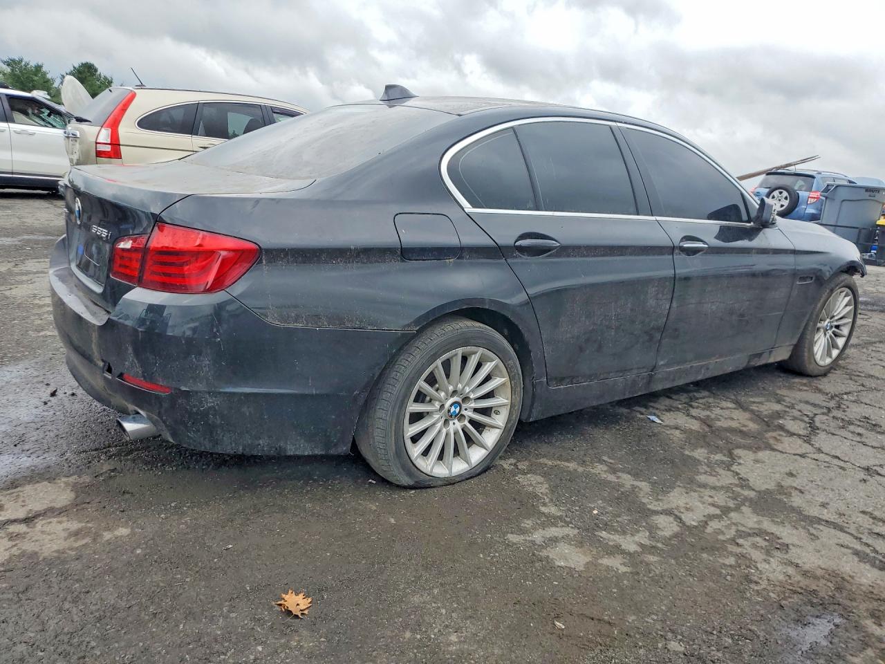 2013 Bmw 535 Xi Black vin: WBAFU7C59DDU69677