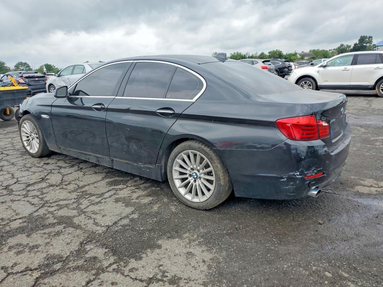 2013 Bmw 535 Xi Black vin: WBAFU7C59DDU69677