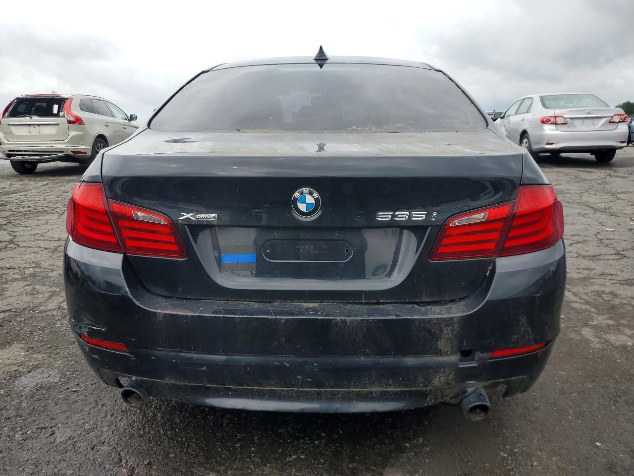 2013 Bmw 535 Xi Black vin: WBAFU7C59DDU69677