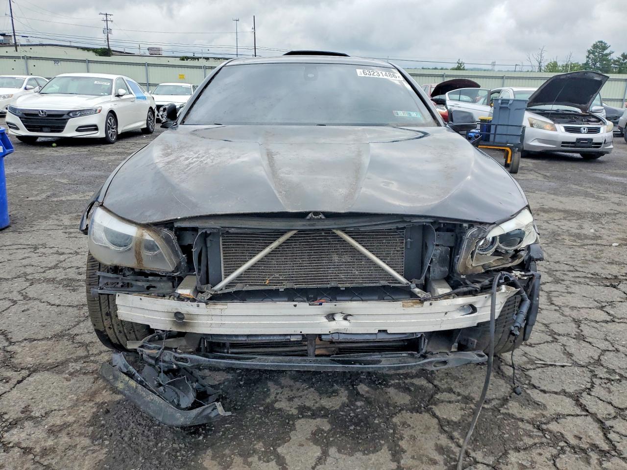 2013 Bmw 535 Xi Black vin: WBAFU7C59DDU69677