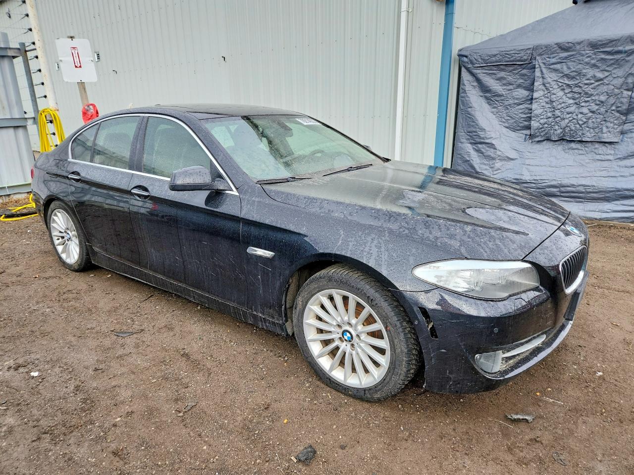 2013 Bmw 535 Xi Black vin: WBAFU7C59DDU71252