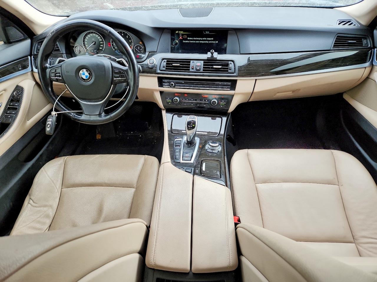 2013 Bmw 535 Xi Black vin: WBAFU7C59DDU71252