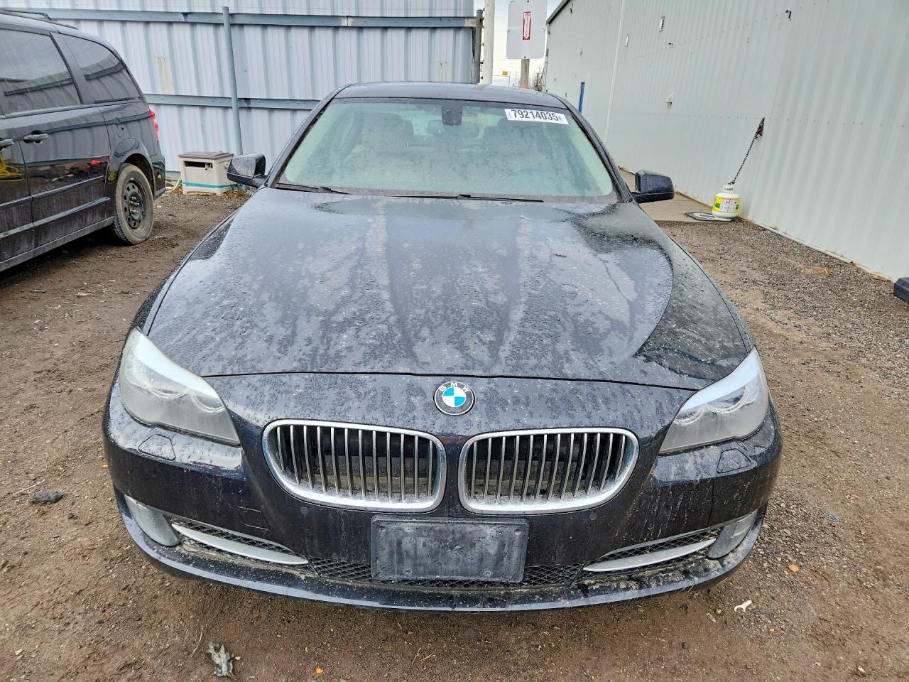 2013 Bmw 535 Xi Black vin: WBAFU7C59DDU71252
