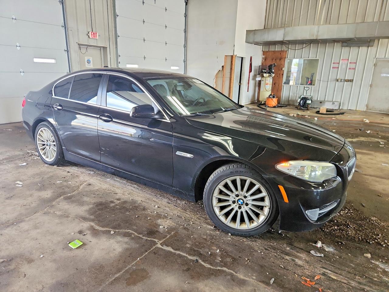 2013 Bmw 535 Xi Black vin: WBAFU7C59DDU71980