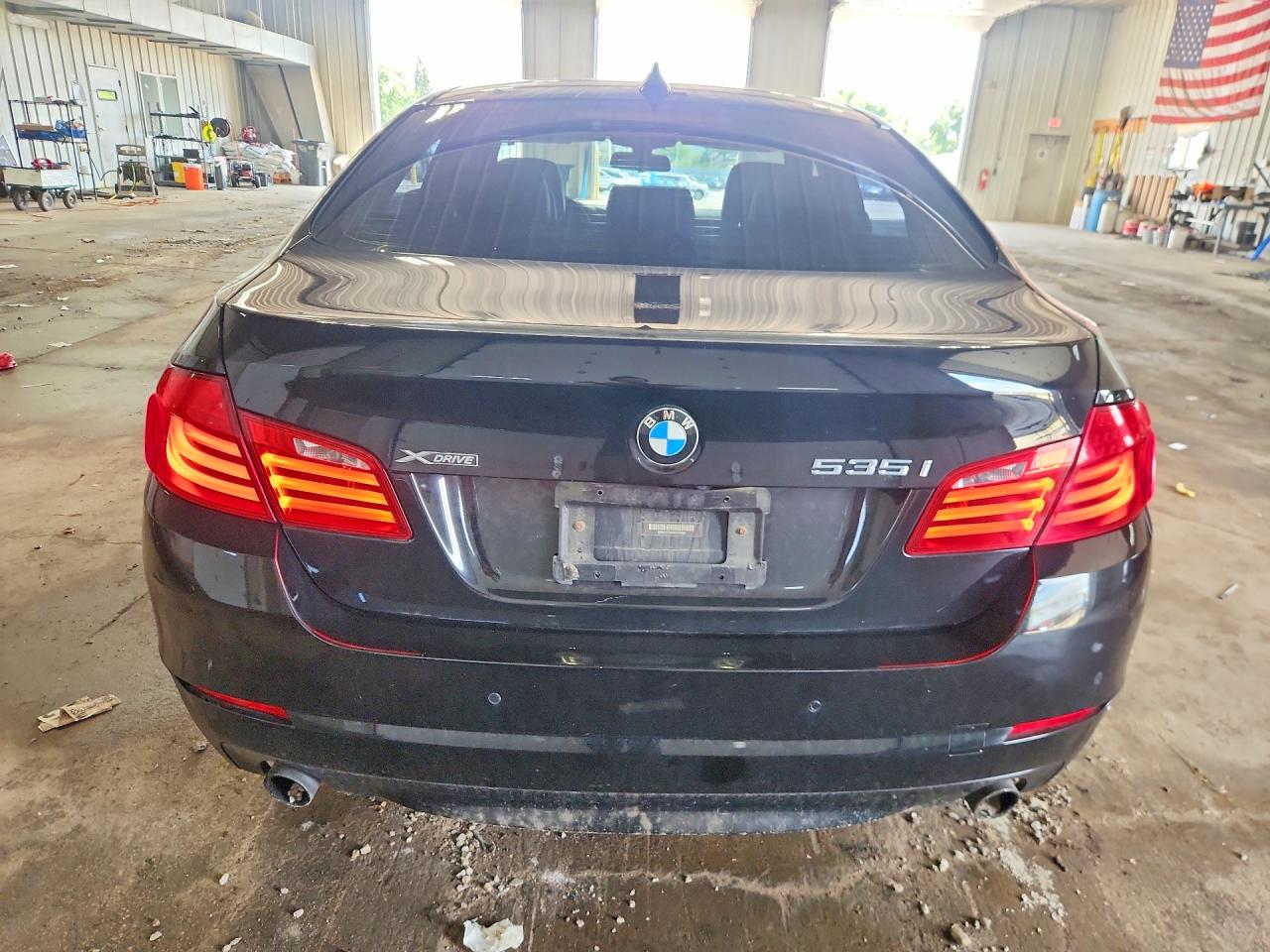 2013 Bmw 535 Xi Black vin: WBAFU7C59DDU71980