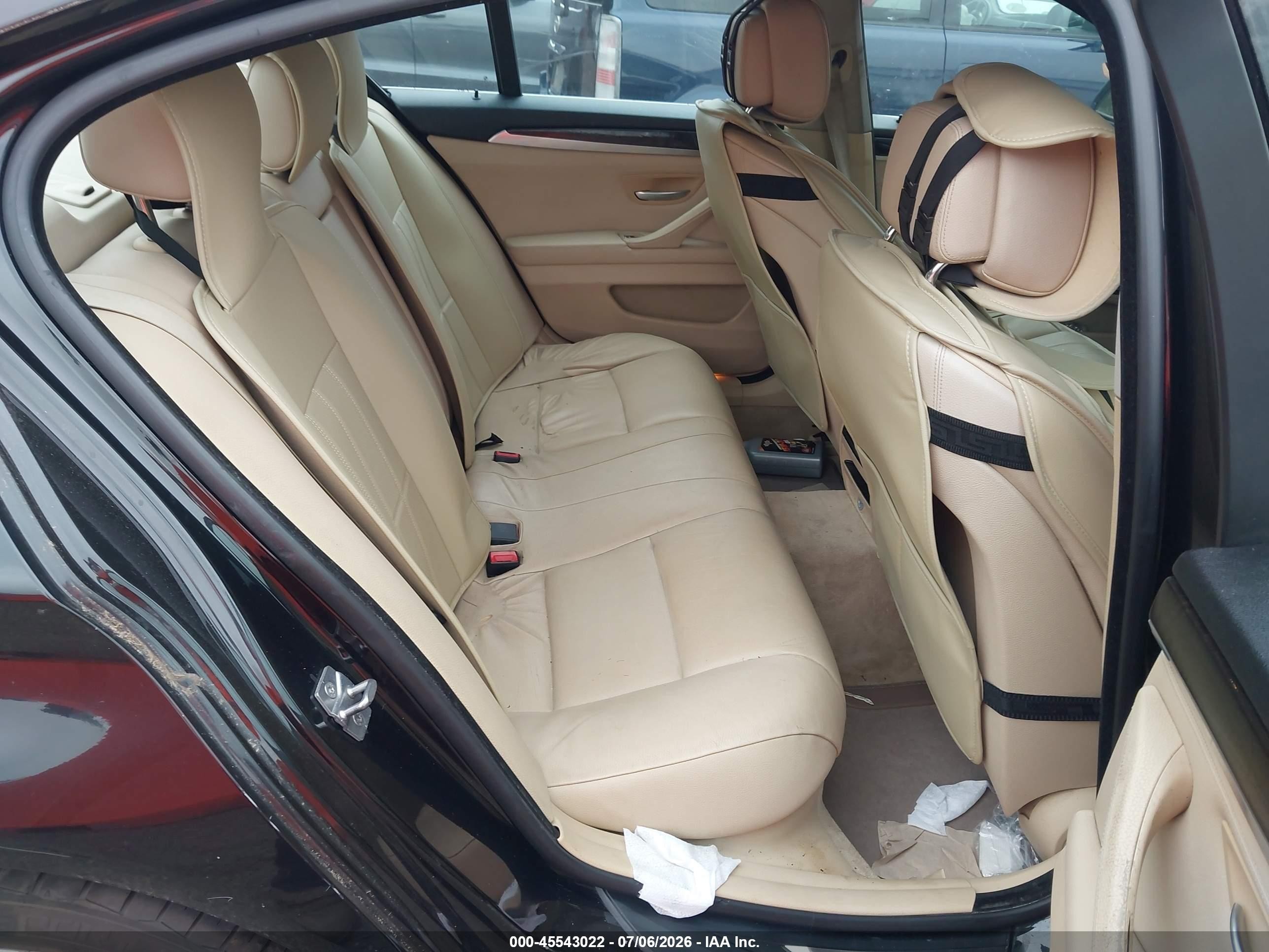 2011 Bmw 535i Xdrive Black vin: WBAFU7C5XBC781428