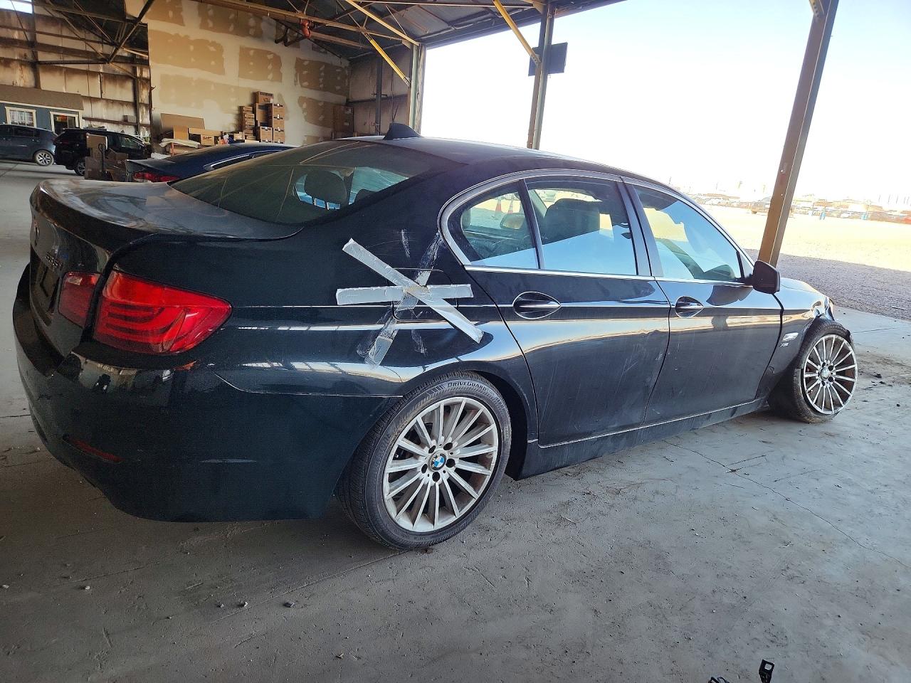 2012 Bmw 535 Xi Black vin: WBAFU7C5XCDU59593