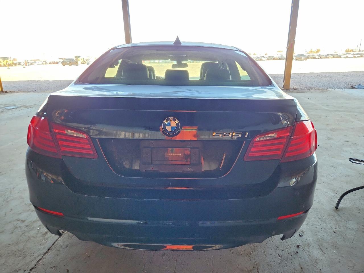 2012 Bmw 535 Xi Black vin: WBAFU7C5XCDU59593