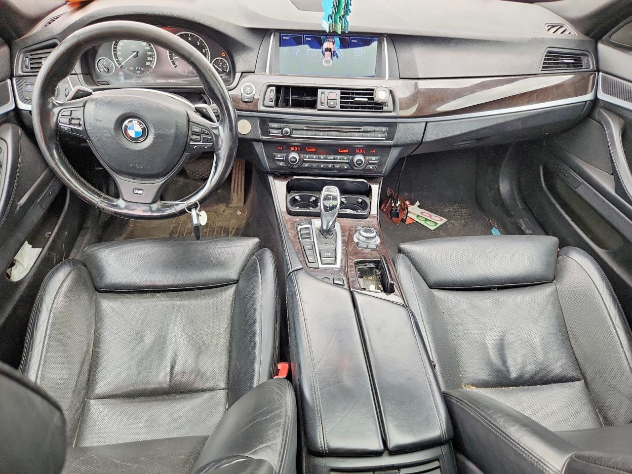 2013 Bmw 535 Xi Black vin: WBAFU7C5XDDU67386