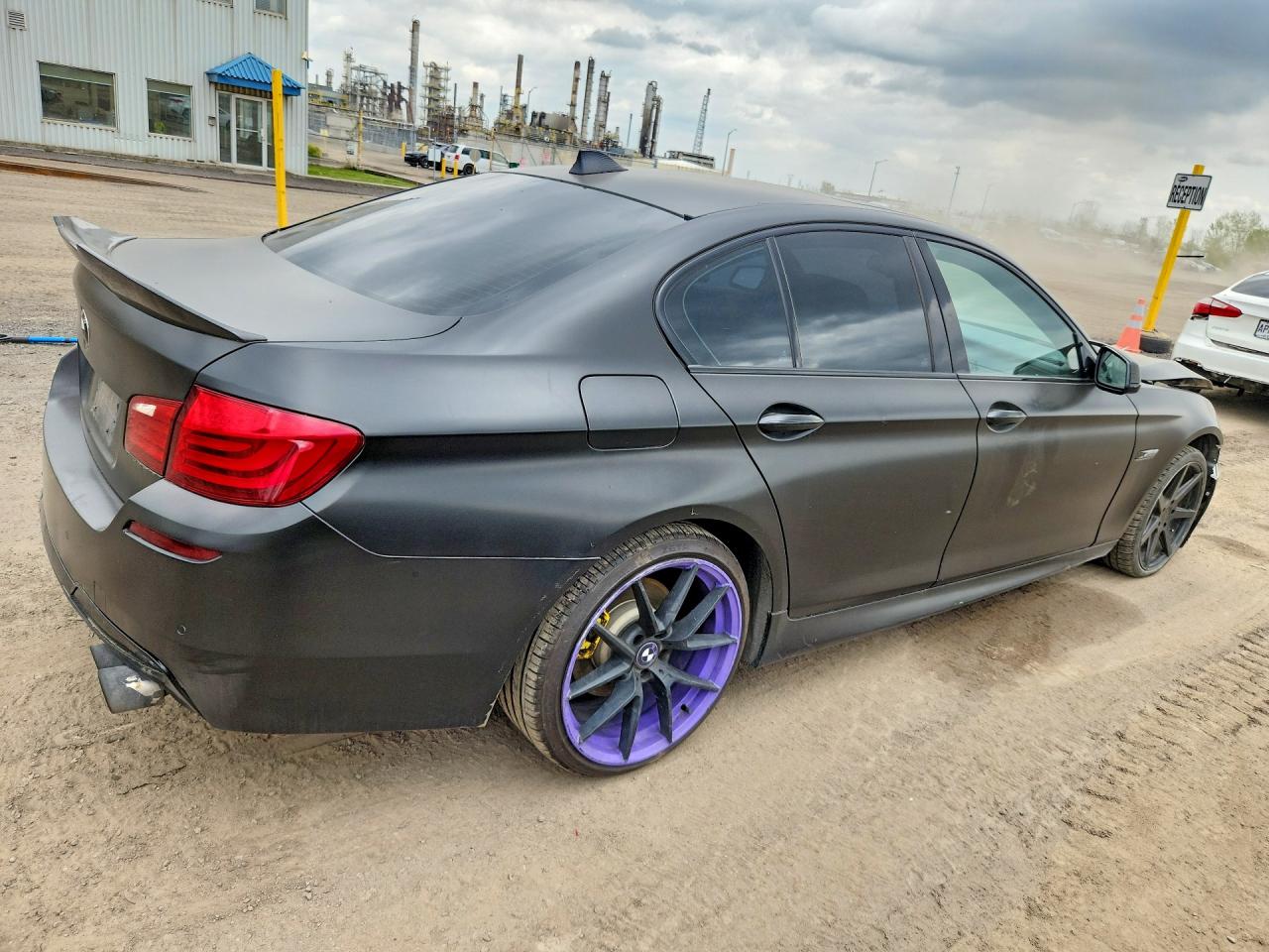 2013 Bmw 535 Xi Black vin: WBAFU7C5XDDU67386