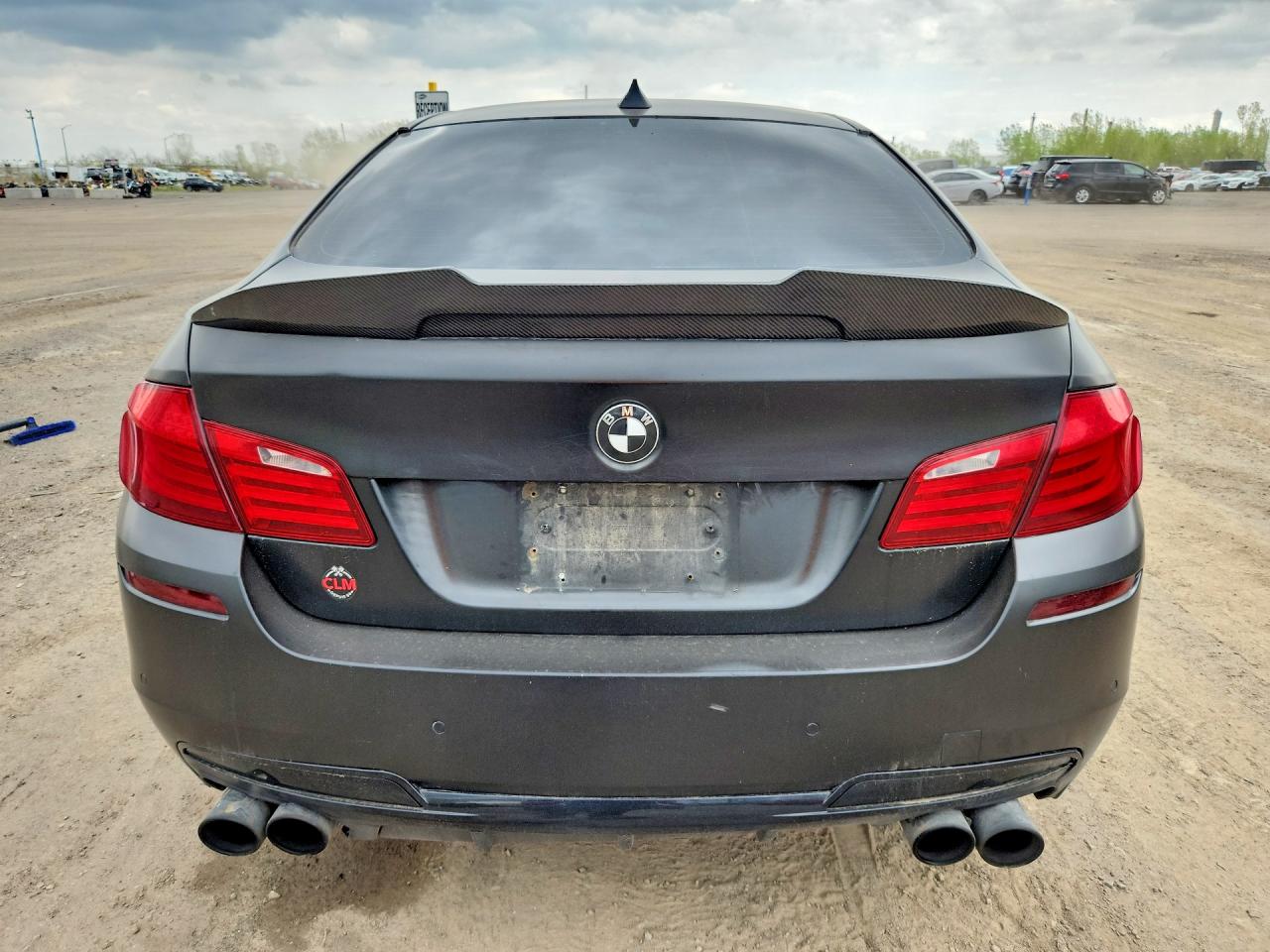 2013 Bmw 535 Xi Black vin: WBAFU7C5XDDU67386