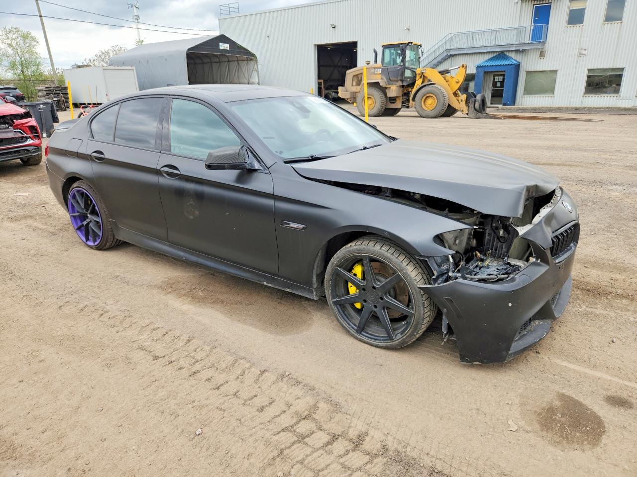 2013 Bmw 535 Xi Black vin: WBAFU7C5XDDU67386