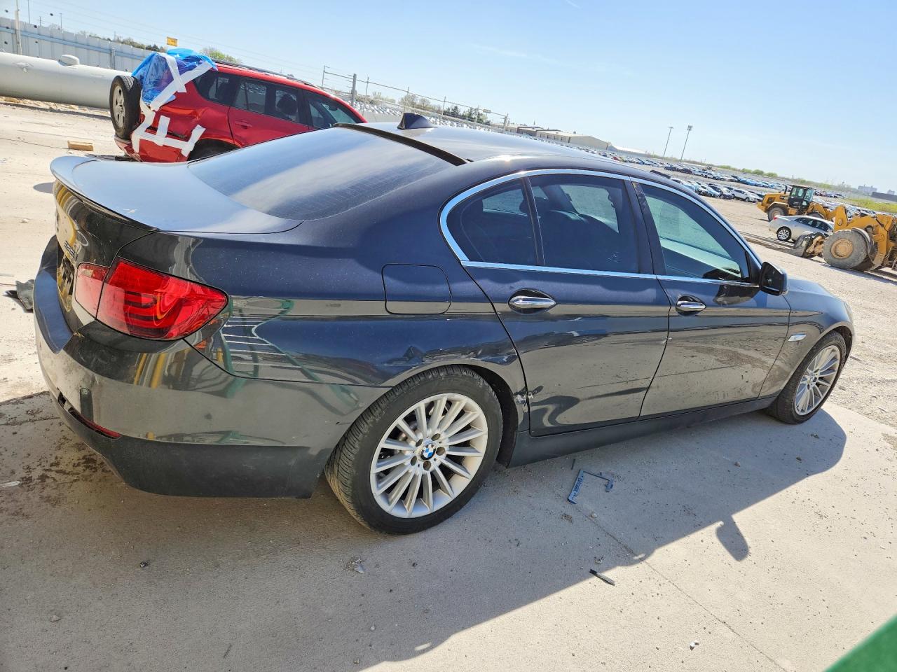 2013 Bmw 535 Xi Gray vin: WBAFU7C5XDDU68148