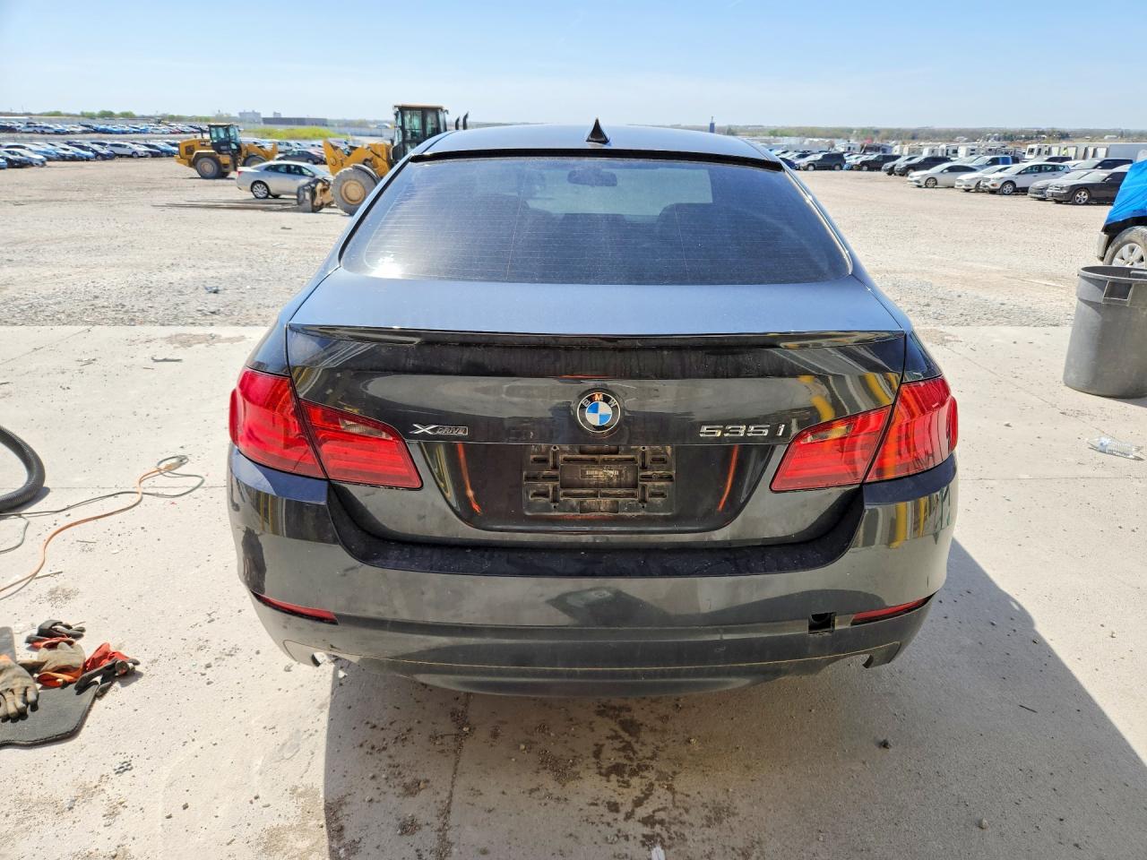 2013 Bmw 535 Xi Gray vin: WBAFU7C5XDDU68148
