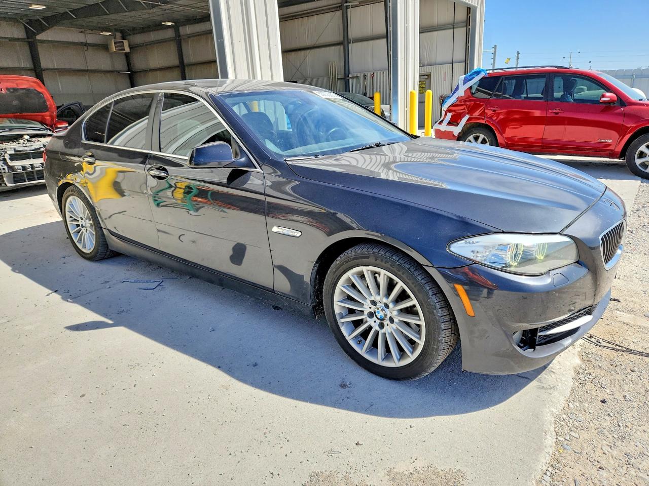 2013 Bmw 535 Xi Gray vin: WBAFU7C5XDDU68148