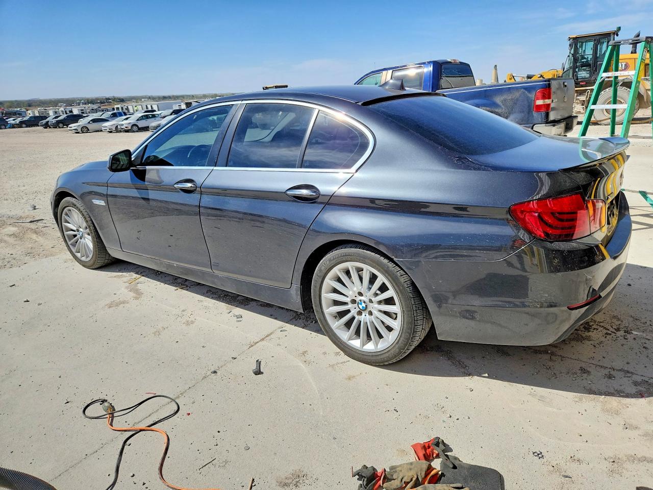 2013 Bmw 535 Xi Gray vin: WBAFU7C5XDDU68148