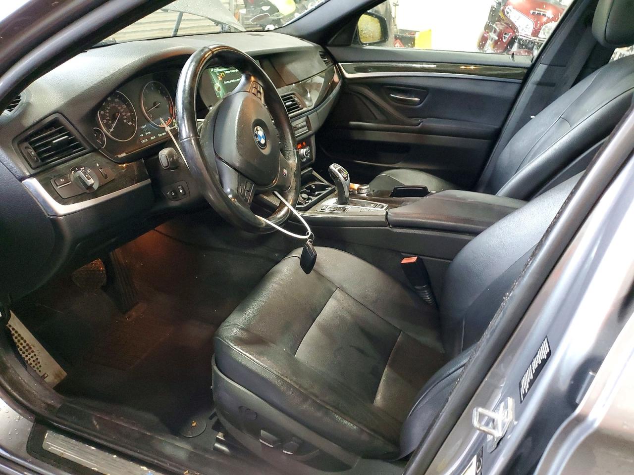 2013 Bmw 535 Xi Серый vin: WBAFU7C5XDDU72670