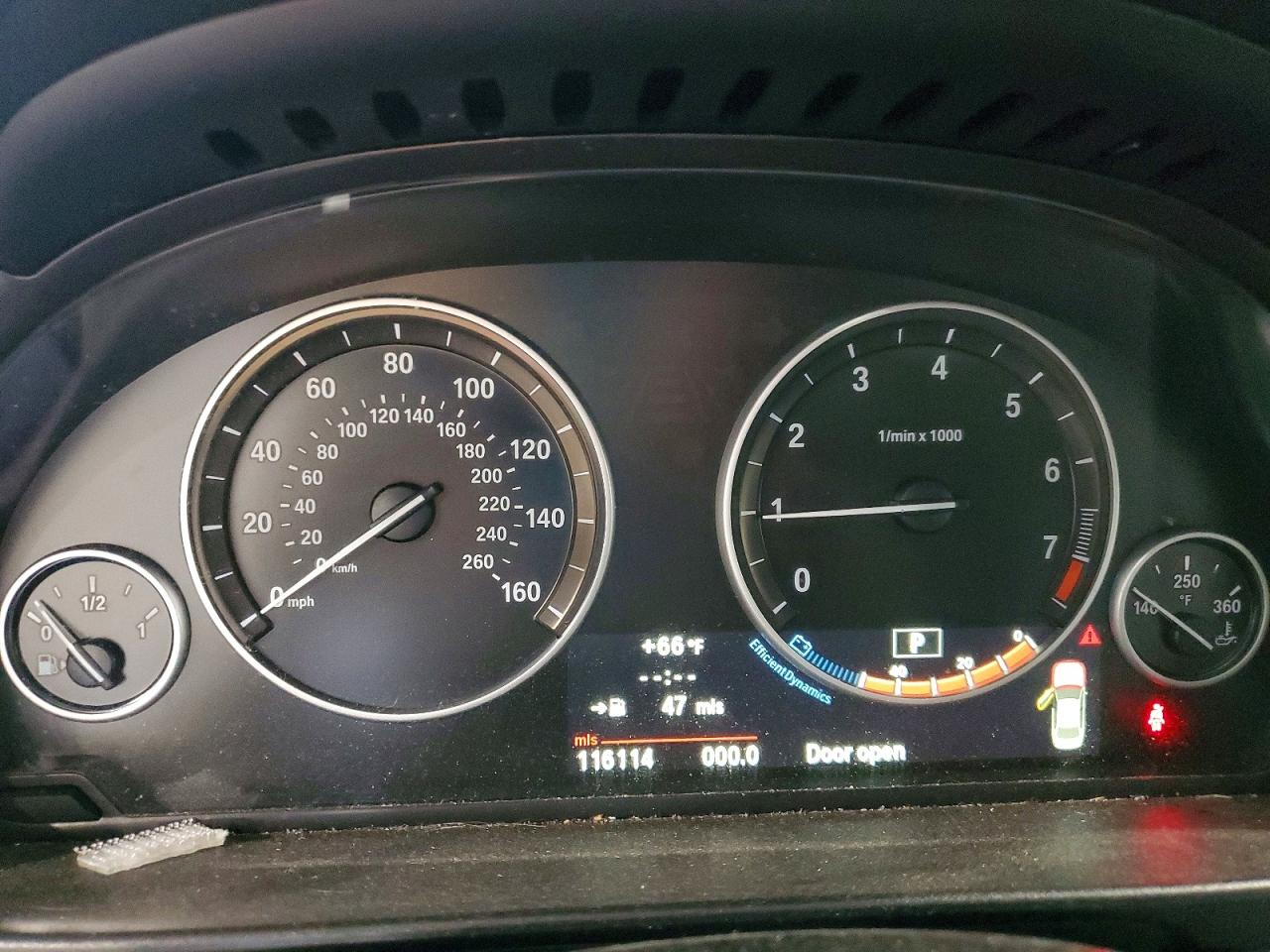 2013 Bmw 535 Xi Серый vin: WBAFU7C5XDDU72670