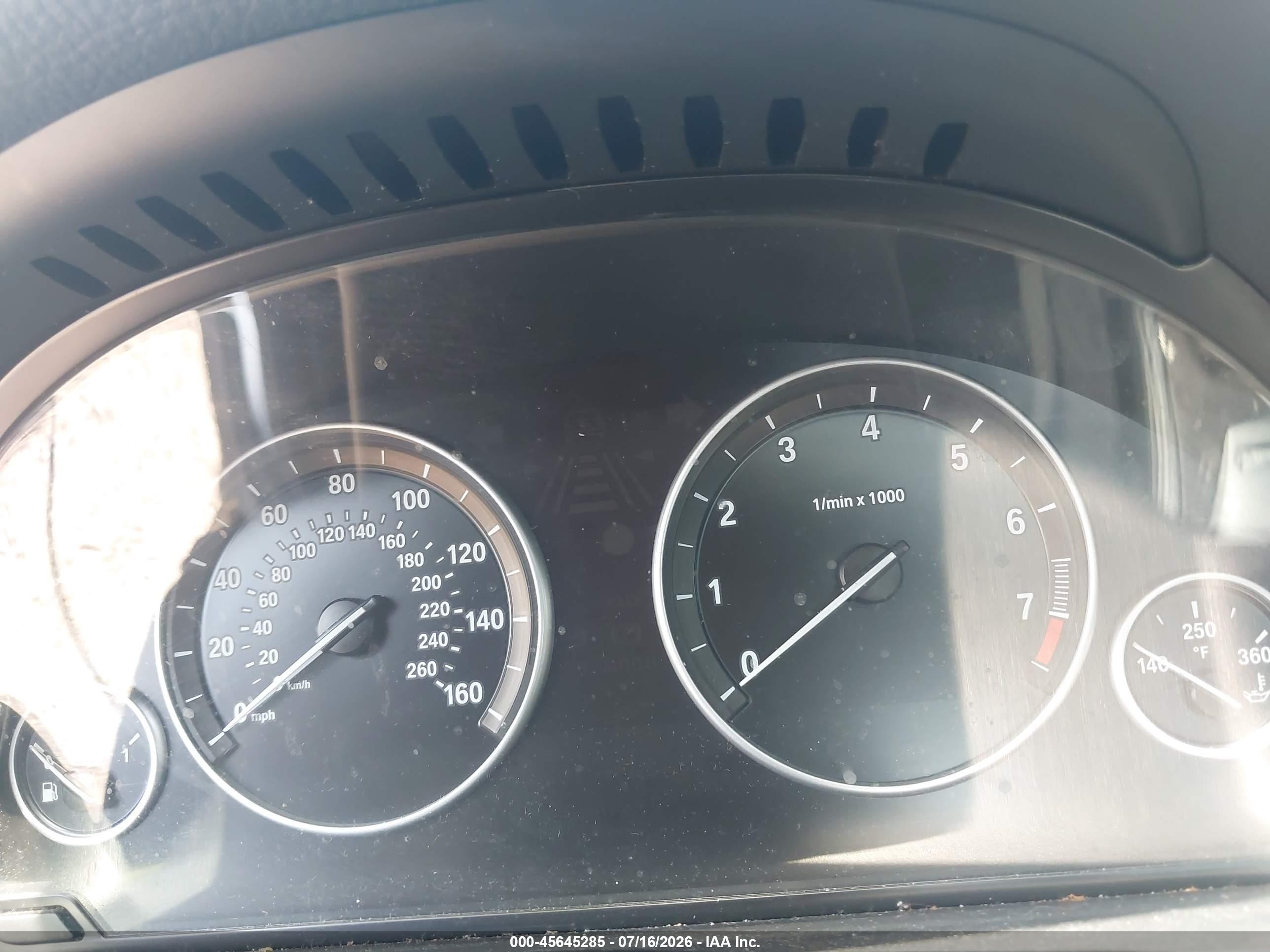 2011 Bmw 550i Xdrive Gray vin: WBAFU9C51BC784679