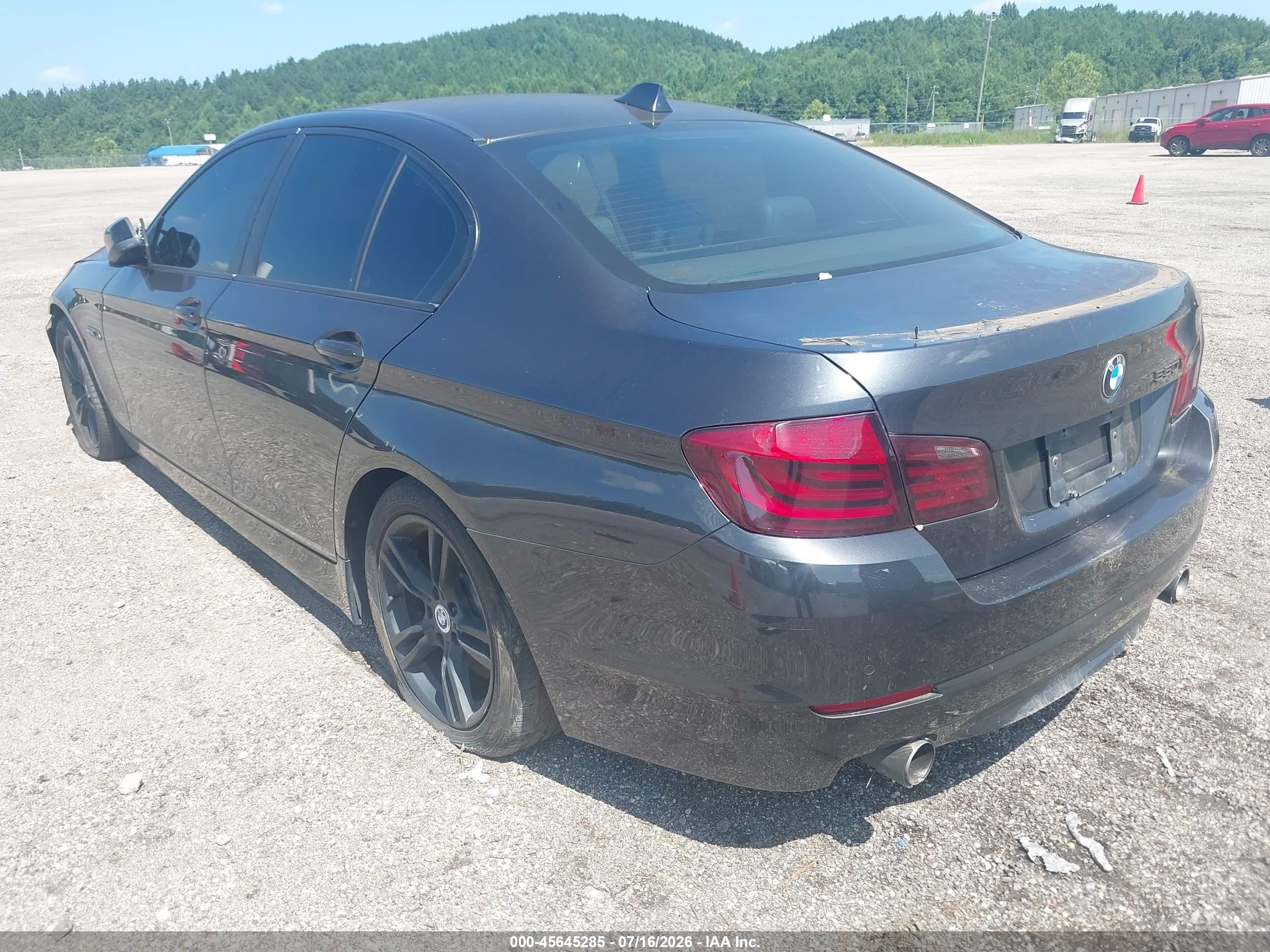 2011 Bmw 550i Xdrive Gray vin: WBAFU9C51BC784679